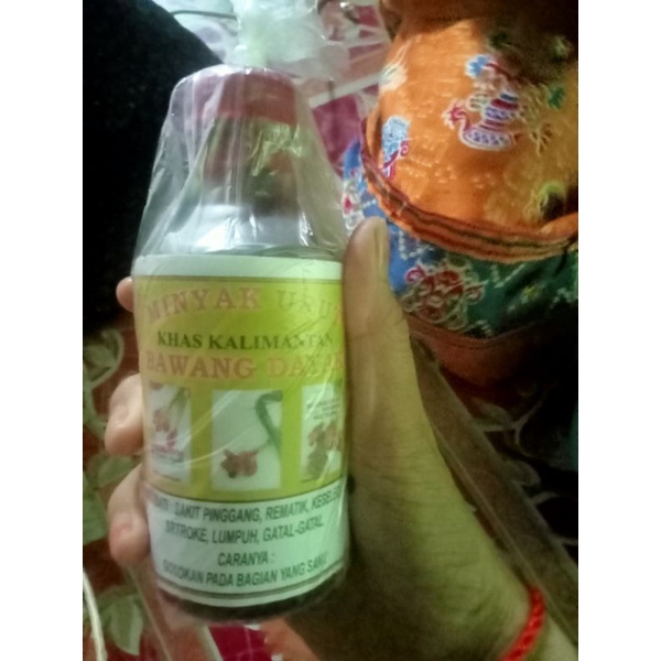 minyak urut bawang dayak