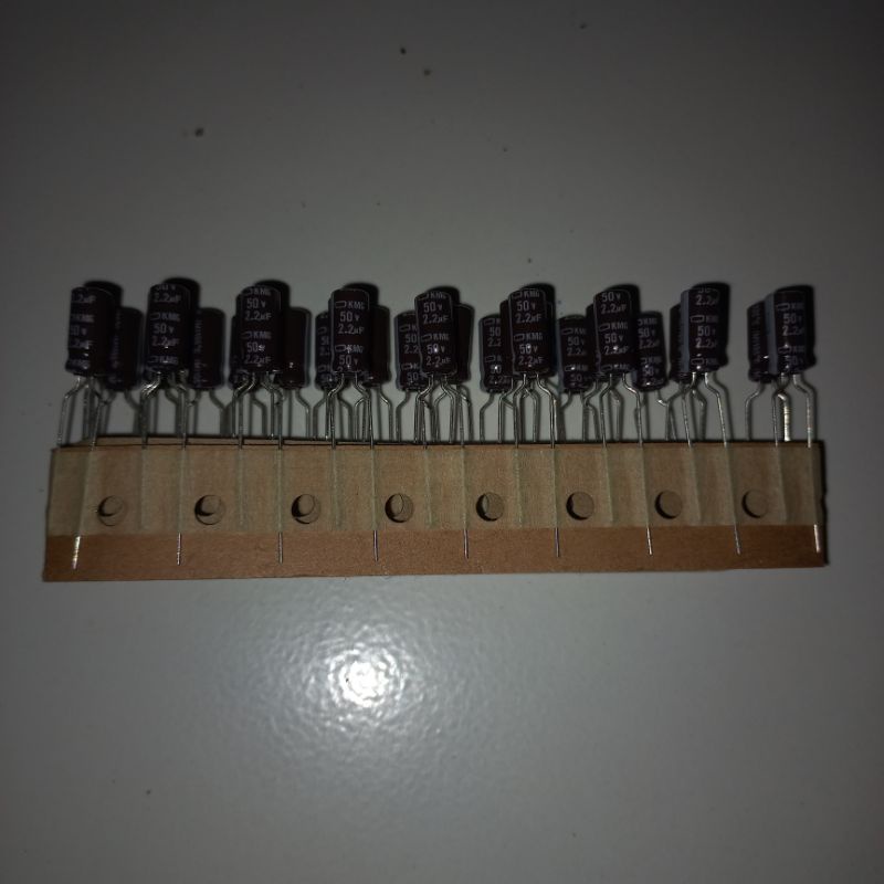 kapasitor asli 2.2uf 50v elko elco capasitor 2.2 uf 50 v asli 2,2uf