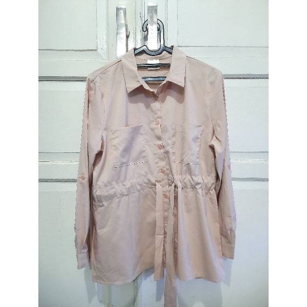 Baru Blouse baju atasan wanita warna pink merk Magnolia