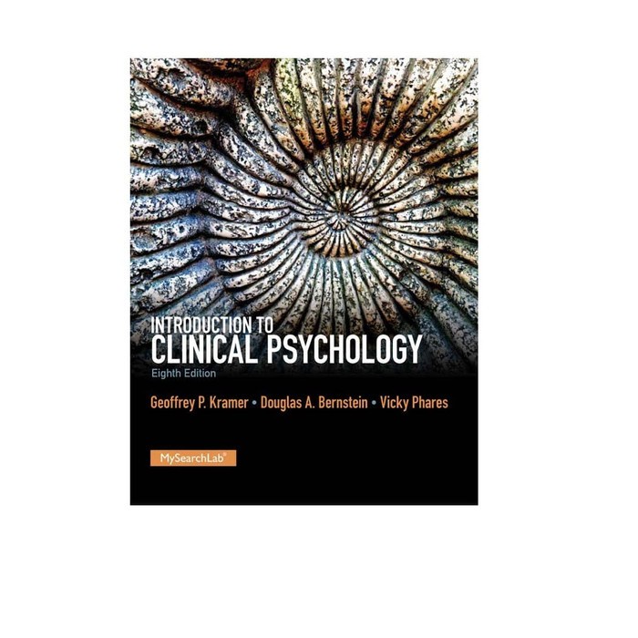 

Introduction to Clinical Psychology-Pearson