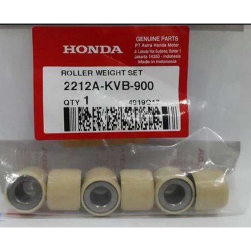 2212A-KVB-900 ROLER VARIO 110 ROLER BEAT FI ROLER SCOOPY FI ROLER SPACY FI