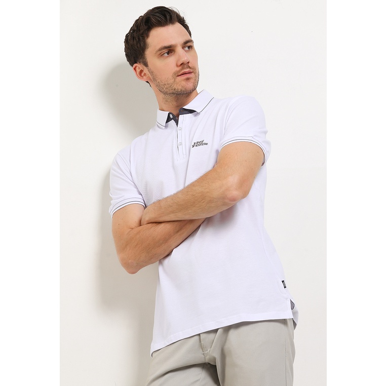 No Fear - Asher Regular Fit Polo Shirt - White
