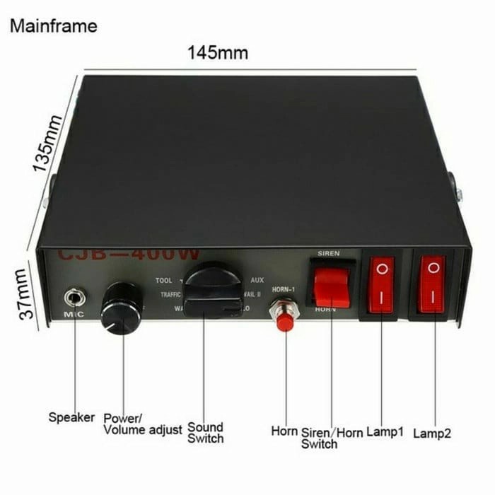 Terlaris Sirine Senken 200Watt/Modul Sirine