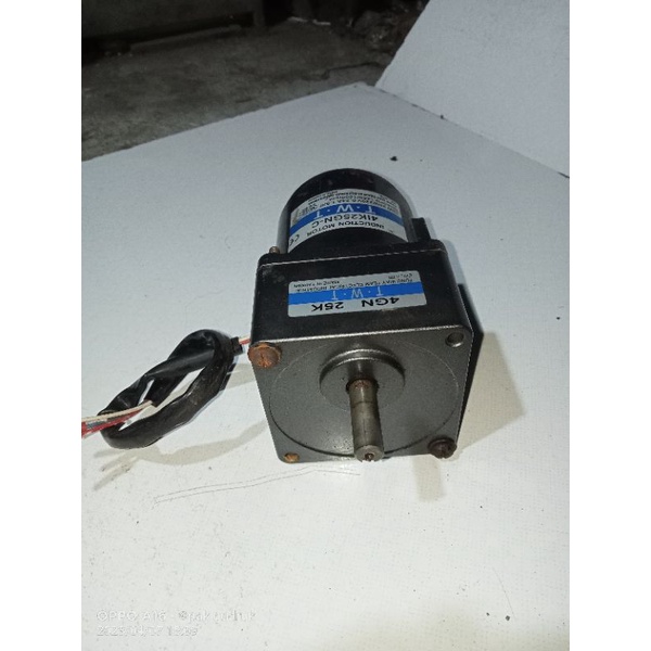 dinamo gearbox 220v 25w rasio 1:25 type 41K25GN - C
