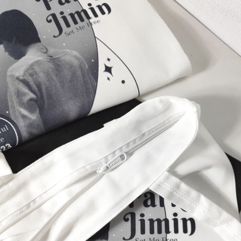 AESTHETIC TOTEBAG JIMIN BTS SET ME FREE FACE LIKE CRAZY/ PARK JIMIN/ FACE JIMIN/ SET ME FREE JIMIN