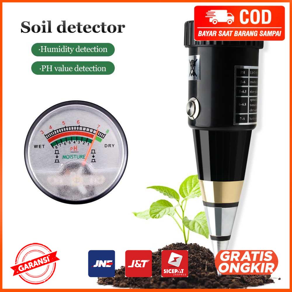 Pengukur Kelembapan dan PH Tanah Soil Humidity Tester JJ2