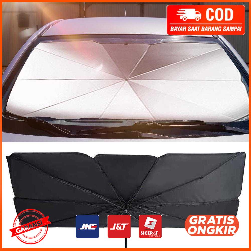 Sun Shade Cover Kaca Mobil Pelindung Matahari UV 145x79cm TH79