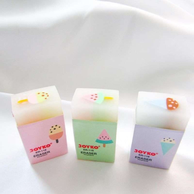 

Joyko Pengahapus Eraser ER-118 Penghapus Motif Ice Cream Lucu Unik Murah