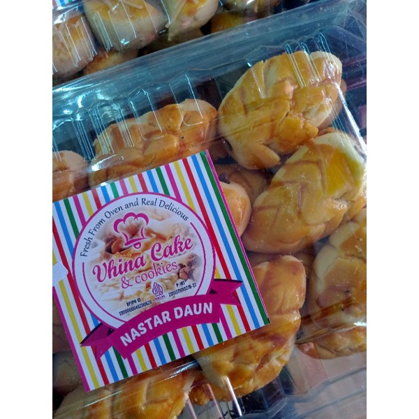 

Nastar Daun Vhina Cake 500gr