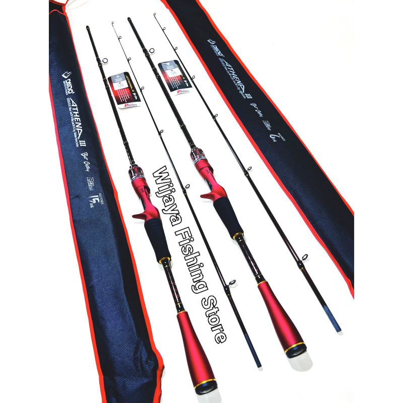 Joran Pancing BC Bait Casting Daido Athena III Pro Series 180 CINCIN FUJI