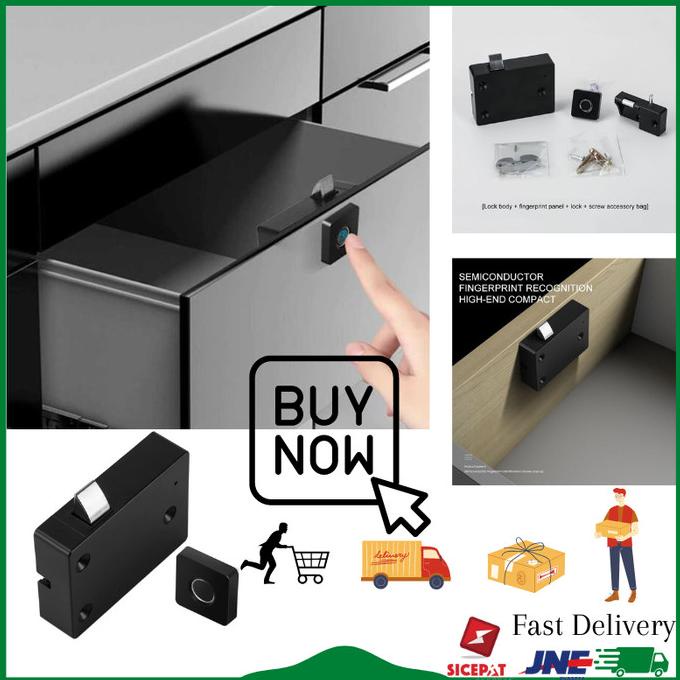 

Kunci lemari kabinet sidik jari Fingerprint Cabinet Lock security