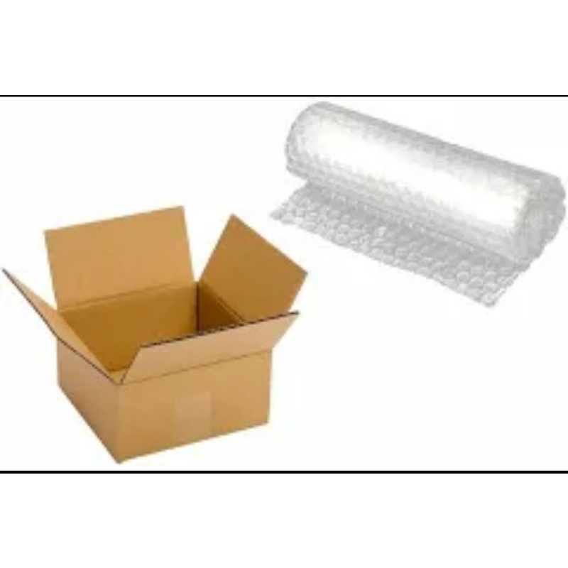 

kardus / bubble wrap