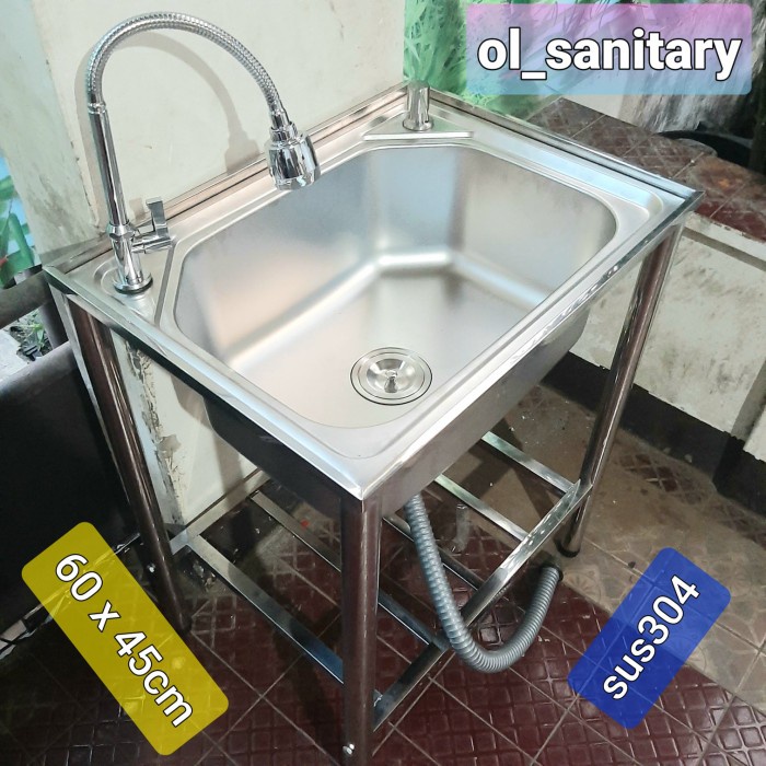 bak cuci piring meja kitchen sink set portable wastafel kitchen sink