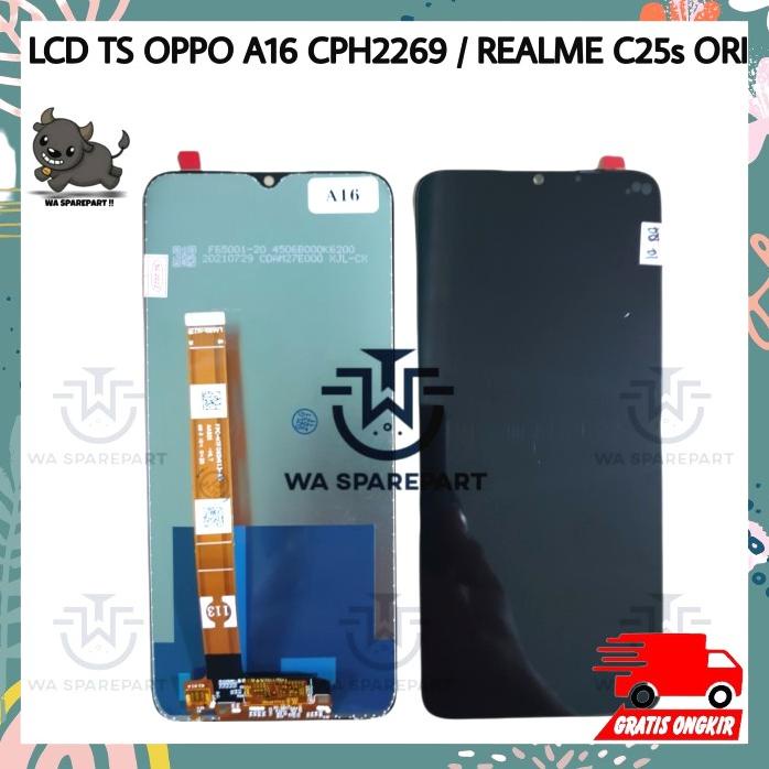Lcd Touchscreen Oppo A16 Cph2269 Cph 2269 | Realme C25S Original