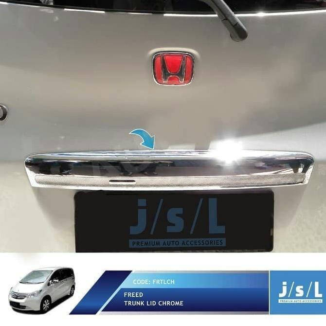 Trunk Lid Honda Freed / Lis Chrome Belakang Freed