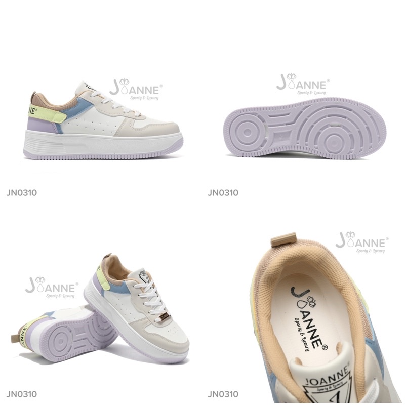 [ORIGINAL] JOANNE Leather Sport Sneakers Shoes Wanita #JN0310