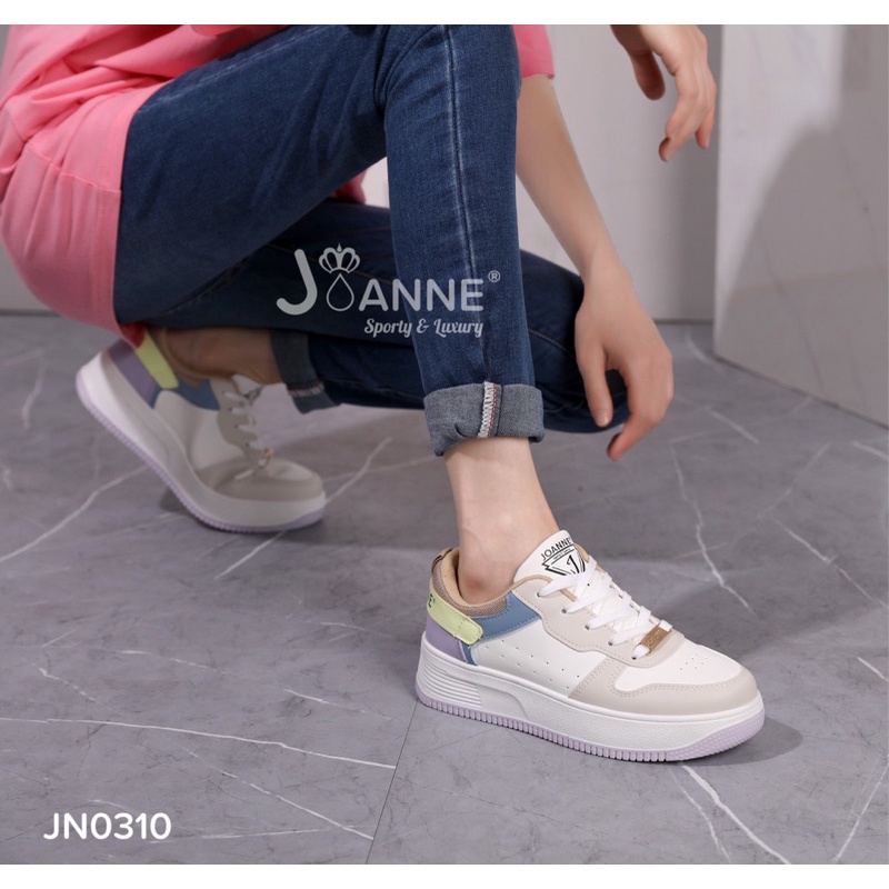 [ORIGINAL] JOANNE Leather Sport Sneakers Shoes Wanita #JN0310