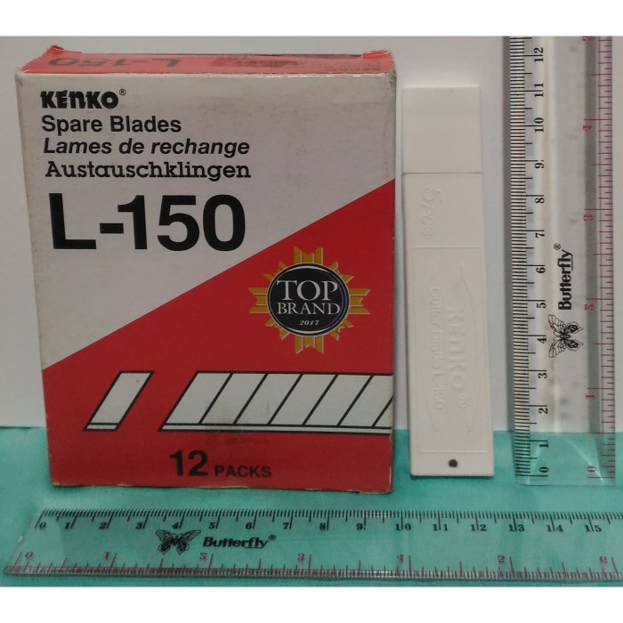 

Refil isi Cutter Besar Kenko L-150 1lusin Bagus Murah READY STOCK