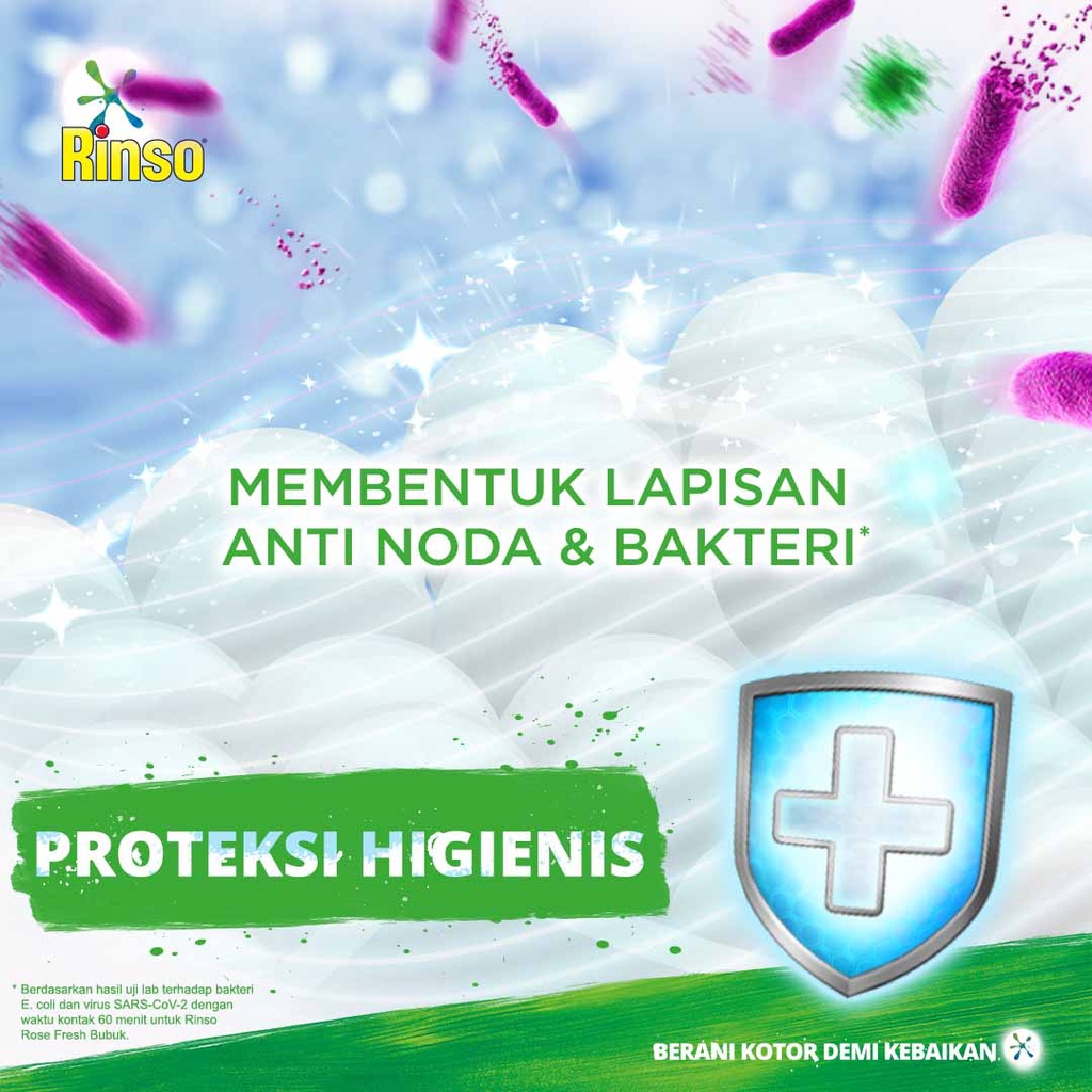 Rinso Molto Detergent Bubuk Deterjen Anti Noda Perfume Essence 1.8 kg