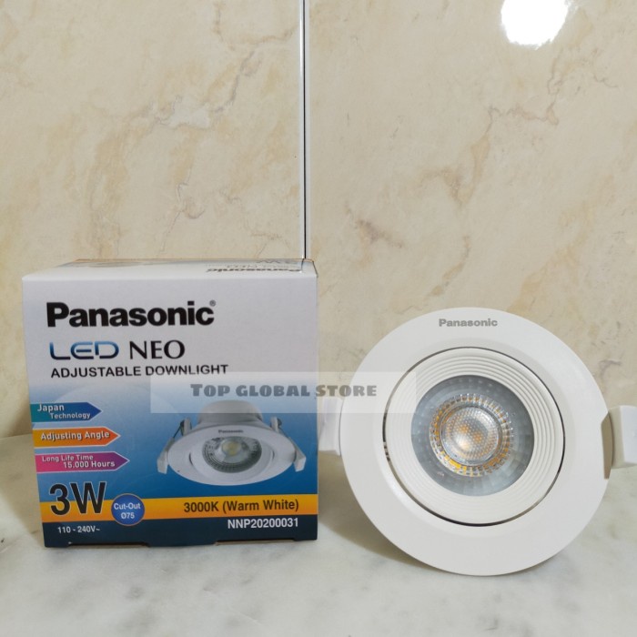 lampu led Lampu Spotlight Panasonic 3Watt LED/COB (WARNA KUNING)(S5Y9) lampu emergency best seller h