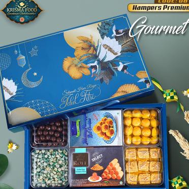

Krisma Food Hampers Premium Lebaran Gourmet 750 Gr Hanabion_Shop