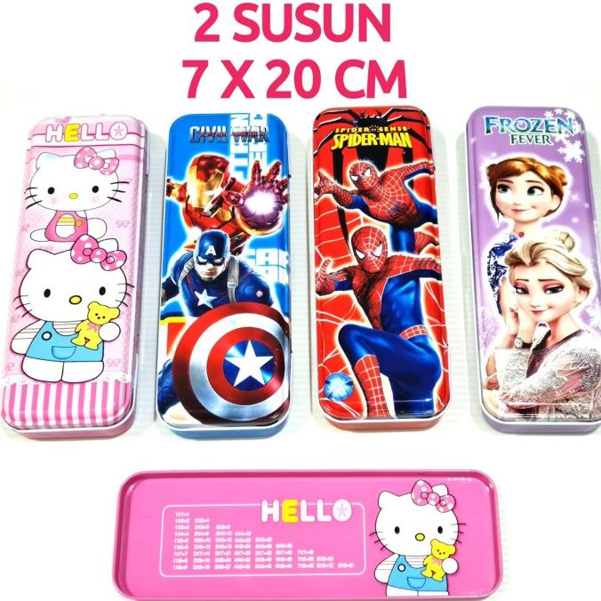 

/////] Kotak Pensil Fancy Kaleng 019 K - 2 Susun