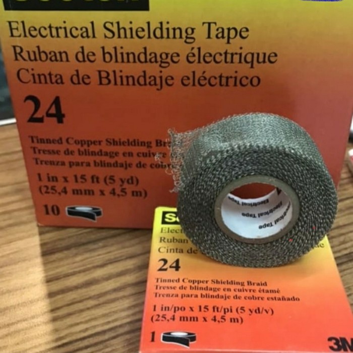 Terlaris 3M Scotch 24 Electrical Shielding Tape / Scotch Electrical Tape