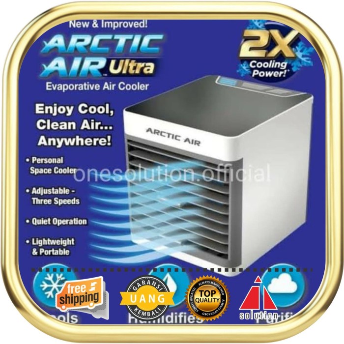Terlaris Original Arctic Air Ultra 2X Power Cooling - Kipas Mini Ac Portable Pe