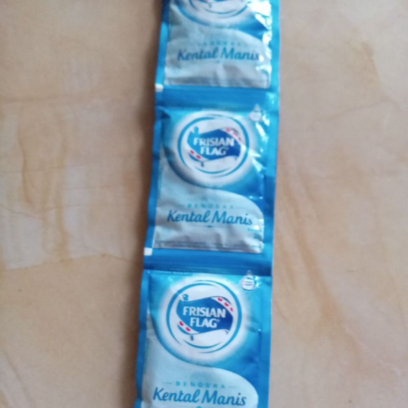 

Susu Kental Manis Bendera FRISIAN FLAG 38 Gram Sachet Eceran