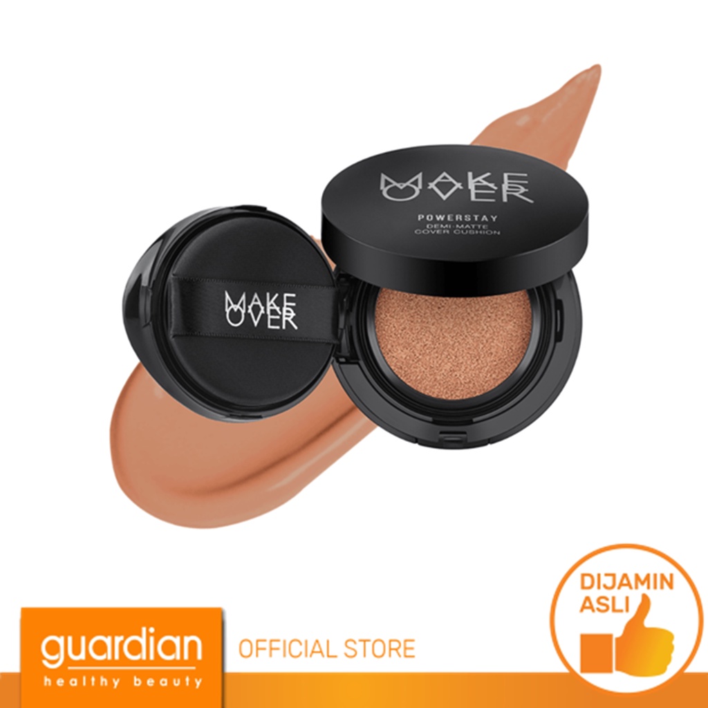 MAKE OVER Powerstay Demi Matte Cover Cushion - C41 Cool Sand 15g