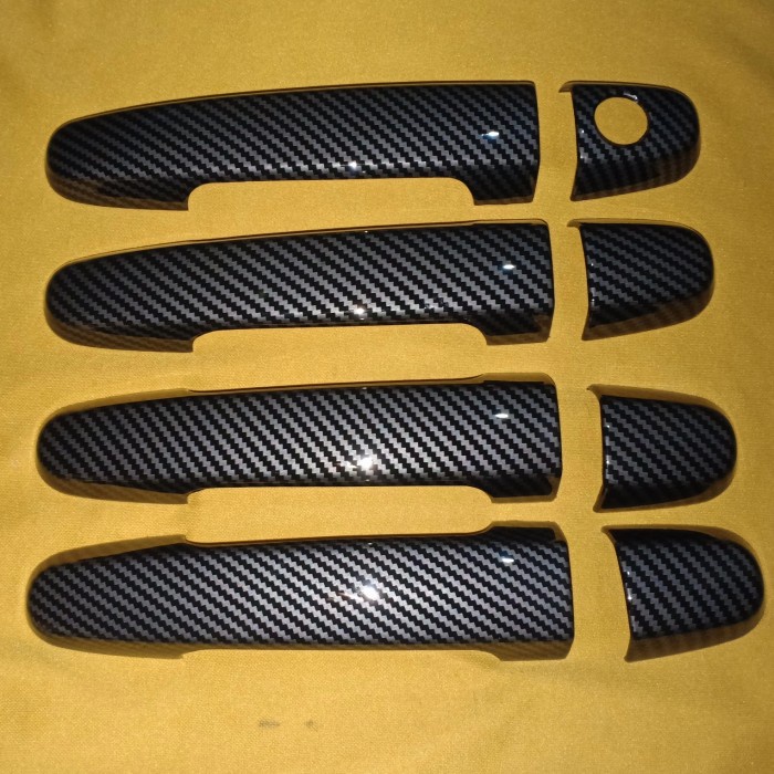 Cover Handle Pintu Yaris Lama 2006-2013 Carbon