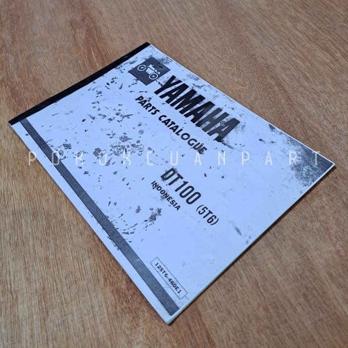 

buku katalog Yamaha DT 100 DT100 murah