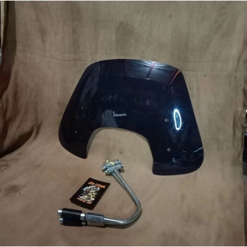 Windshield Vespa Sprint Aksesoris Motor Vespa Matic