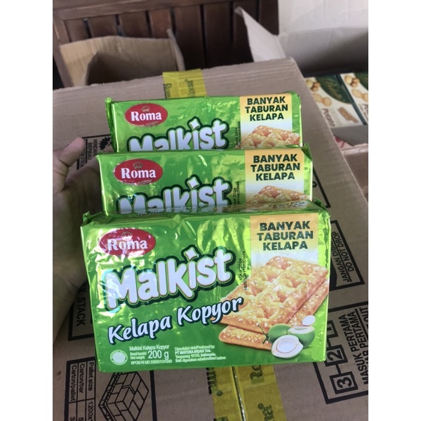 

Roma Malkist Kelapa Kopyor 200gram