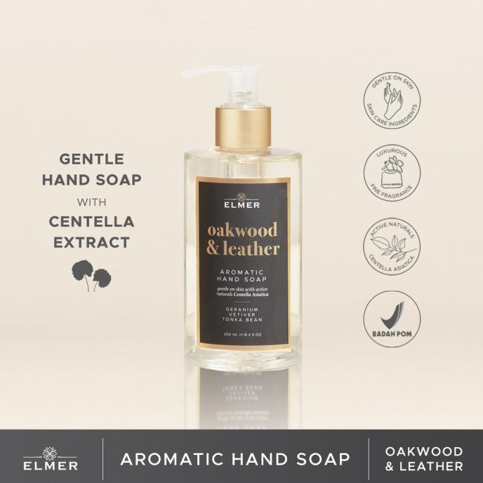 Hand Soap - Oakwood & Leather (Sabun Cuci Tangan ELMER)