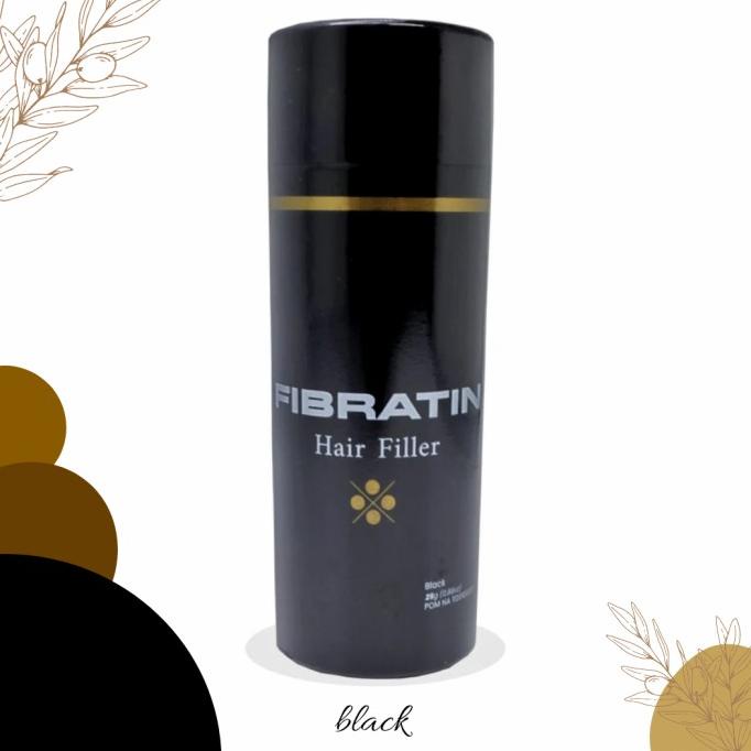 FIBRATIN fiber filler penebal rambut warna hitam