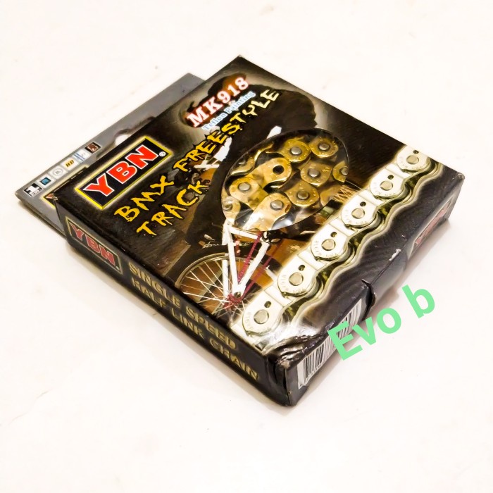 Terlaris Rantai Sepeda Bmx Ybn Mk918 Gold Half Link. Chain Half Link Bmx Fixie.