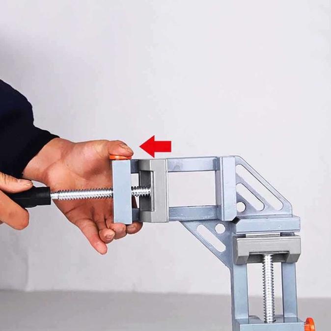 Tanggem Ragum Clamp Klem Catok Penjepit Sudut Kayu Kaca