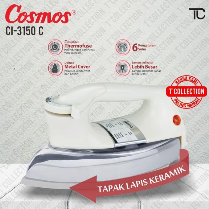 Setrika Cosmos CI-3150 C Garansi Resmi