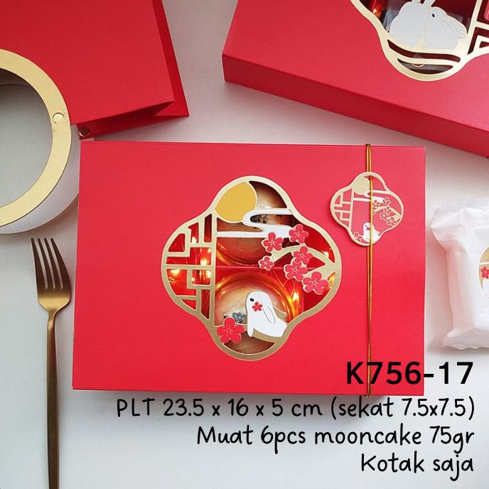 

\"\"\"\] Kotak Box Mooncake 75gr K756-17 Kue Bulan Pia Permen Survernir Hamper