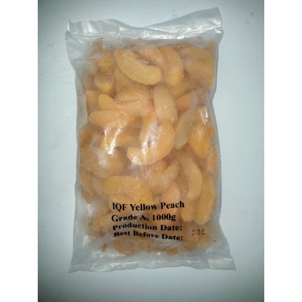 

IQF YELLOW PEACH FROZEN