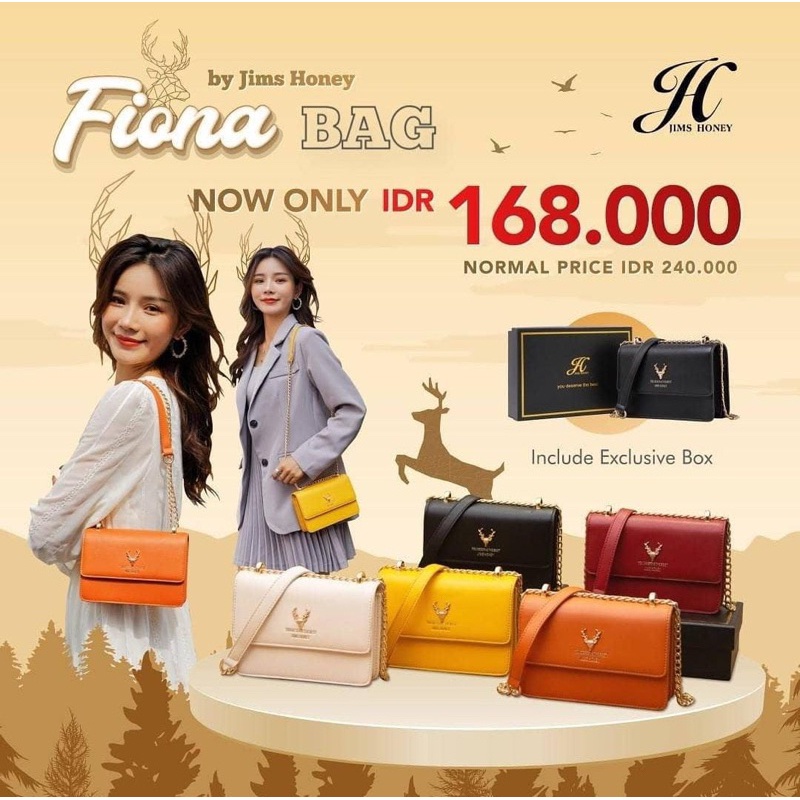 JIMS HONEY FIONA BAG + Free Box Exclusive