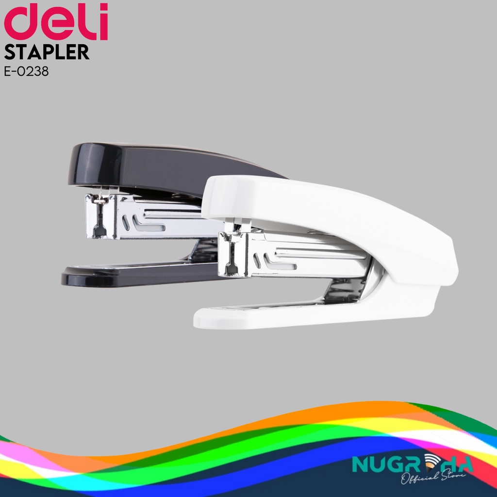 

STAPLER STAPLES NO.10 HD-10 DELI 0238 KAPASITAS ISI BANYAK