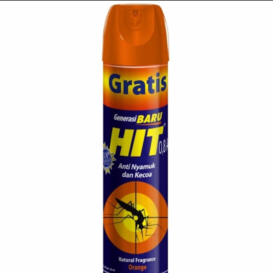 Hit Aerosol Orange 600 Ml