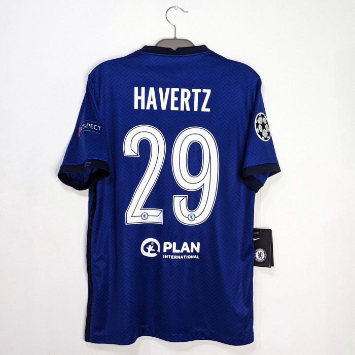 Jersey original CHELSEA 2020-21 home HAVERTZ UCL nike Large new