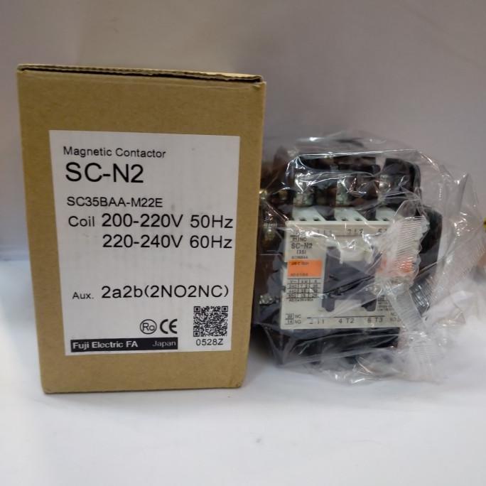 MAGNETIC CONTACTOR SC-N2 2NO 2NC FUJI ELECTRIC