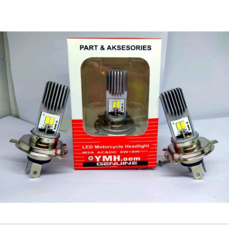 Bohlam Lampu Depan Vixion Lampu Depan LED Vixion Old Putih Terang
