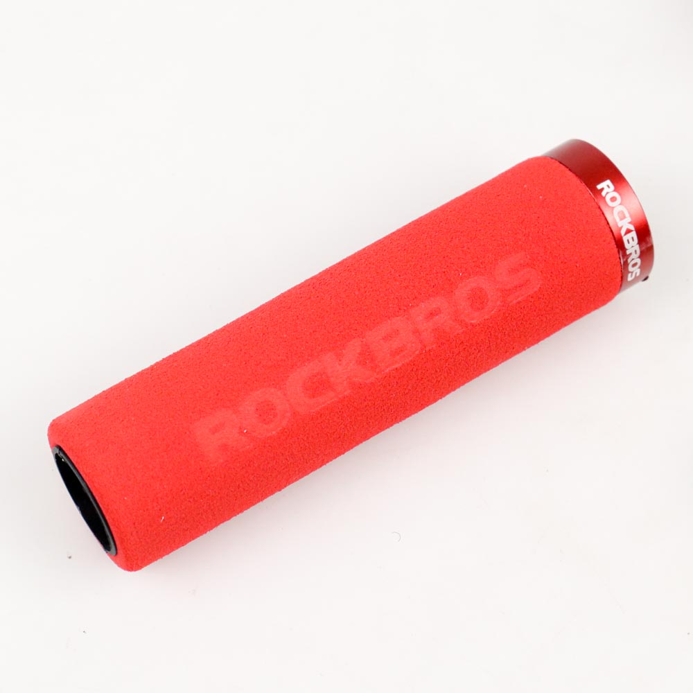 Grip Gagang Sepeda Handlebar Silicone Sponge - BT1001 - Red