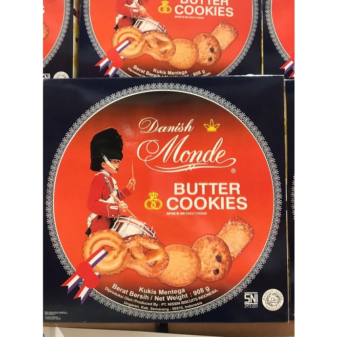 

&<&<&<&] Kue Lebaran Idul Fitri Monde Butter Cookies 454 gr Danish Monde