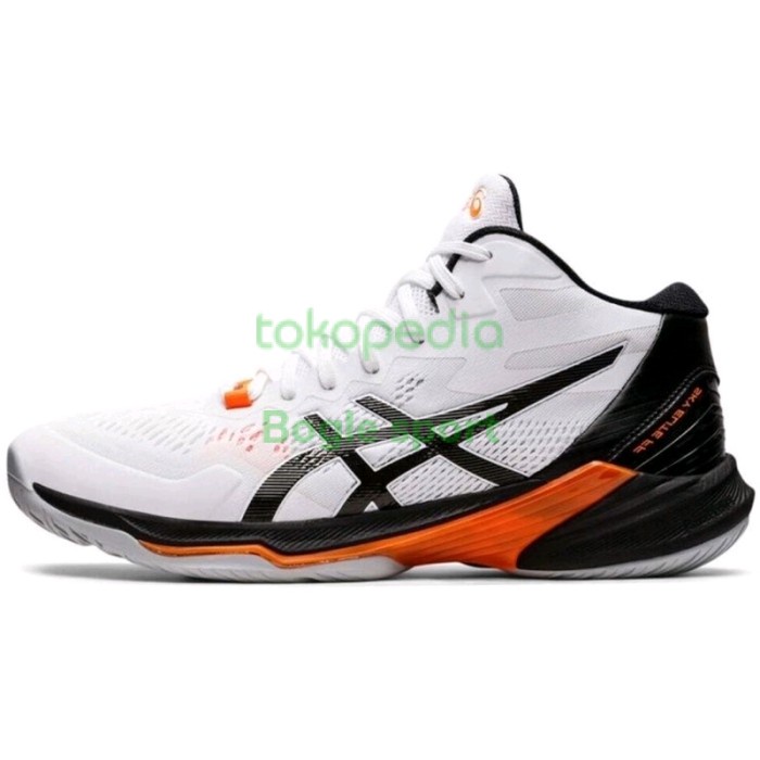 Terlaris Sepatu Volly Sky Elite Original Sepatu Voli White Black Sepatu Volly